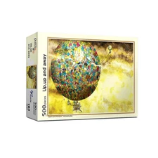 PuzzleLife Up Up And Away 500 Piece Paper Jigsaw Puzzle Board Table Game Korea