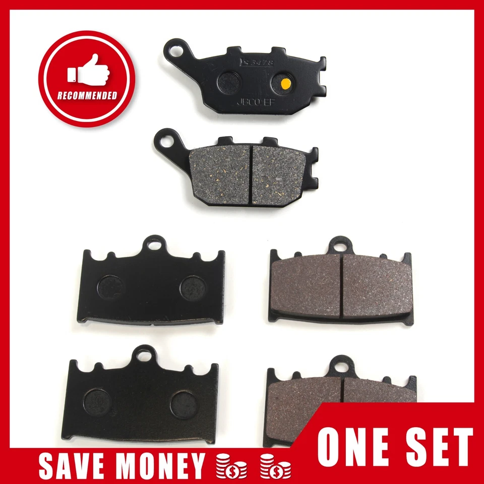 Передние задние тормозные колодки для Kawasaki Versys 1000 KLZ1000 2012 2013 2014 2015 2016 - Изображение 4 из 4