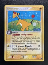 2005 AMPHAROS Pokemon Card #1 1/115 Unseen Forces Reverse Holo Stamped MP on eBay