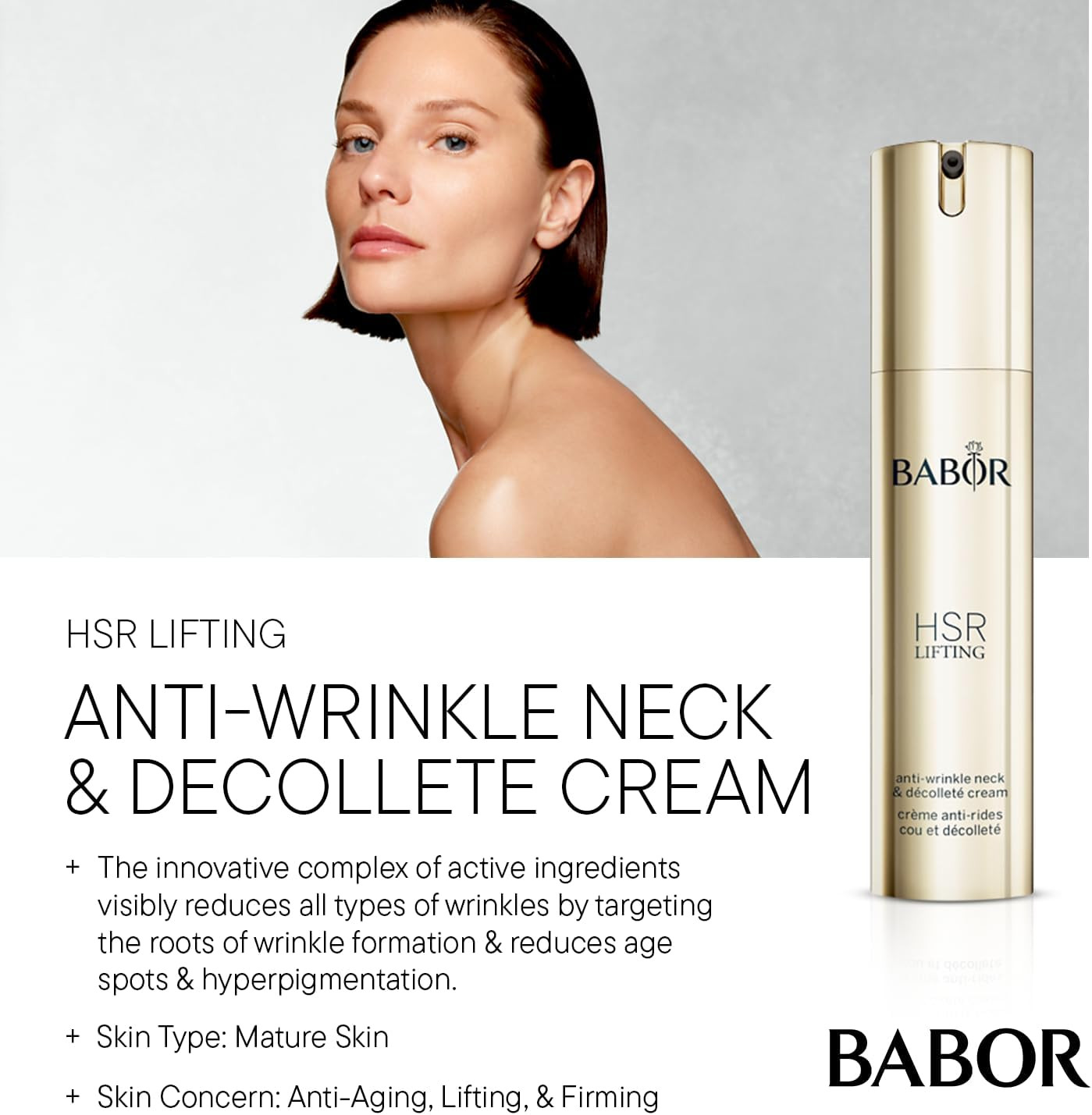 Crema Antirughe Collo BABOR HSR LIFTING | Trattamento Rassodante - 2