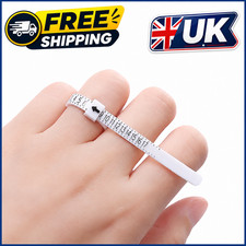UK Ring Sizer Gauge Measure Wedding Gauge For Wedding Ring Band Engagement Ring