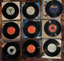 The Police / Sting job lot bundle x 9 7” plus 5 free. SEE DESCRIPTION 