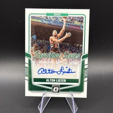 2024-25 Panini Donruss Optic Alton Lister AUTO Signature Series #SS-LIS