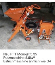 Putzmaschine PFT Monojet ähnlich G4 Generalüberholt Spritze