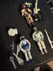 1985 HASBRO GI JOE COBRA SNOW SERPENT v1 FIGURE 100% COMPLETE Three Figure Lot