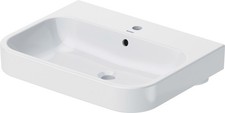 Duravit Möbelwaschtisch Happy D.2 65cm mit Überlauf, mit Hahnlochbank, 1