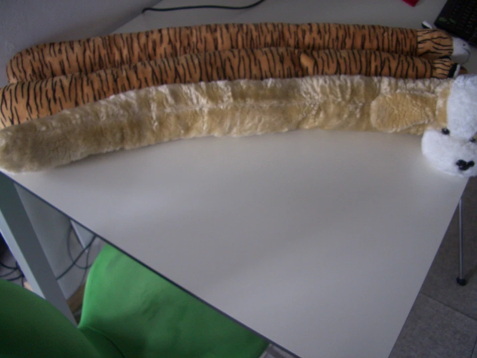 Zugluftstopper Tier Zugluftrolle Türstopper Hund Tiger - Bild 3 von 3