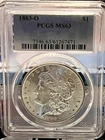 1883 O Morgan Silver Dollar PCGS MS63