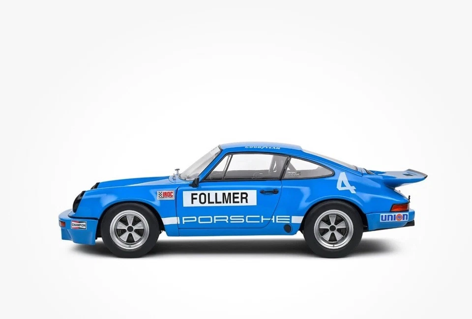 1974 Porsche 911 RS 3.0 #4 George Follmer IROC Riverside 1/18 Diecast Model Car - Image 4 of 4