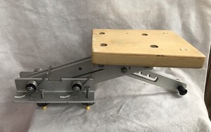 Marine Boat Aluminum Kicker Outboard Motor Bracket Heavy Duty Adjustable