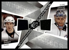 2008-09 SPx Winning Combos Jersey Sam Gagner/Dwayne Roloson #WC-GR