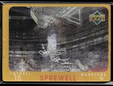 L65,015 - 1997-98 Upper Deck Diamond Vision #9 Latrell Sprewell