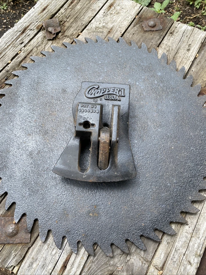 Chopper 1 Spring Loaded Splitting Axe Head Maul Firewood Tool Easy Split - Image 1 of 4