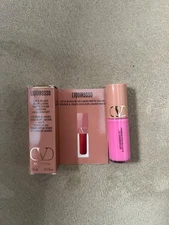 Valentino Liquirosso Lip & Blush Blur Liquid Matte 302R PINK IS PUNK Mini .10 oz