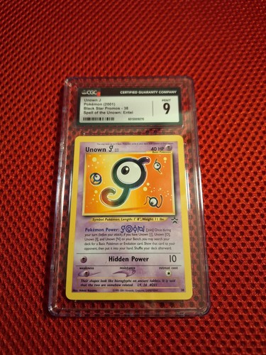 Unown [J] graded CGC 9 for sale on eBay