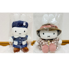 Miffy Style POP UP SHOP Yurakucho Retro Check  Denim Jacket Miffy Plush Set