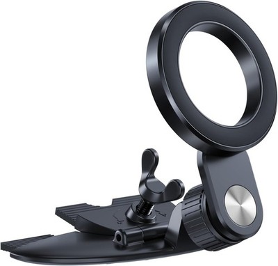 1Zero for Magsafe CD Phone Holder Car [17 Strong Magnets] Magnetic Black 