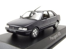 Peugeot 405 SRi 1991 Dark Blue 1/43 Nore Peugeot