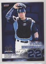 2017 Choice Colorado Springs Sky Sox Tyler Heineman #15 0g0
