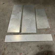 Płyta ze stali nierdzewnej o grubości 4 x 1,5 mm odcięta klasa 316.