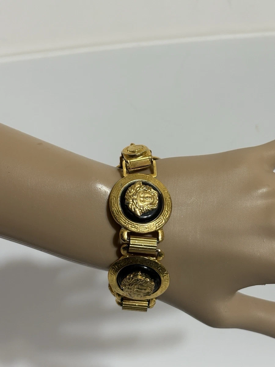 Versace Gold Fashion Bracelets for sale - eBay