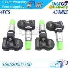 4PCS For JAC IC5 X8 PLUS Airo Sehol Geely 3666200U7300 TPMS Tire Pressure Sensor