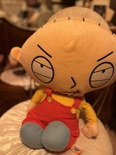 2008 Family Guy Stewie Griffin Plush Toy with Tags Good Condition