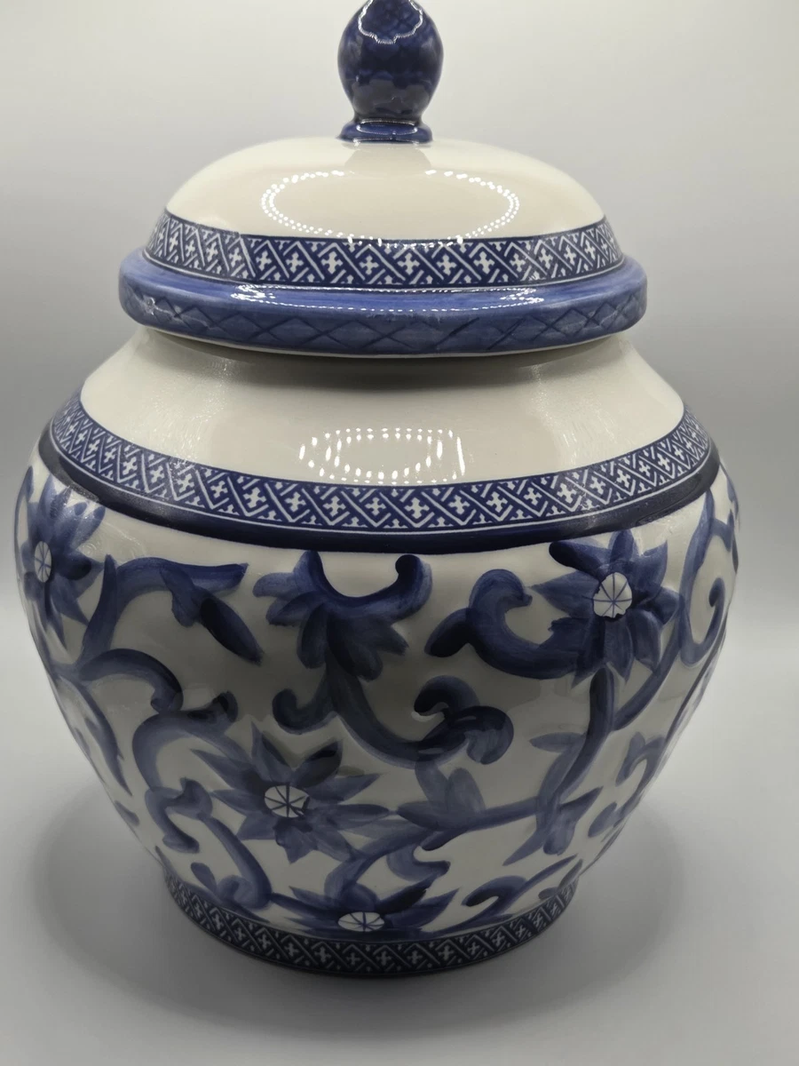 Porcelain White Kitchen Cookie Jars for sale | eBay