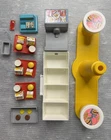 vintage BARBIE Mcdonald's Restaurant 1994 Playset 11774 Replacement PARTS LOT