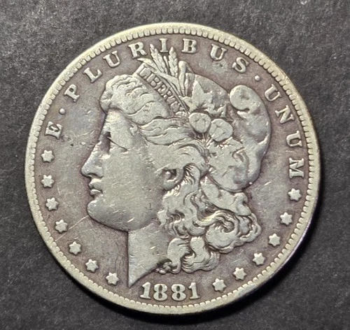 1881-CC Morgan Dollar, VG