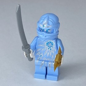 LEGO Ninjago NRG Zane w Weapons Spinner Njo0069 9590