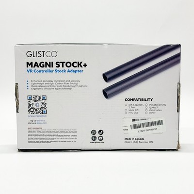Glistco Magni Stock+ VR Stock Adapter for Meta Quest 3, 3S & Pro | Carbon Fiber