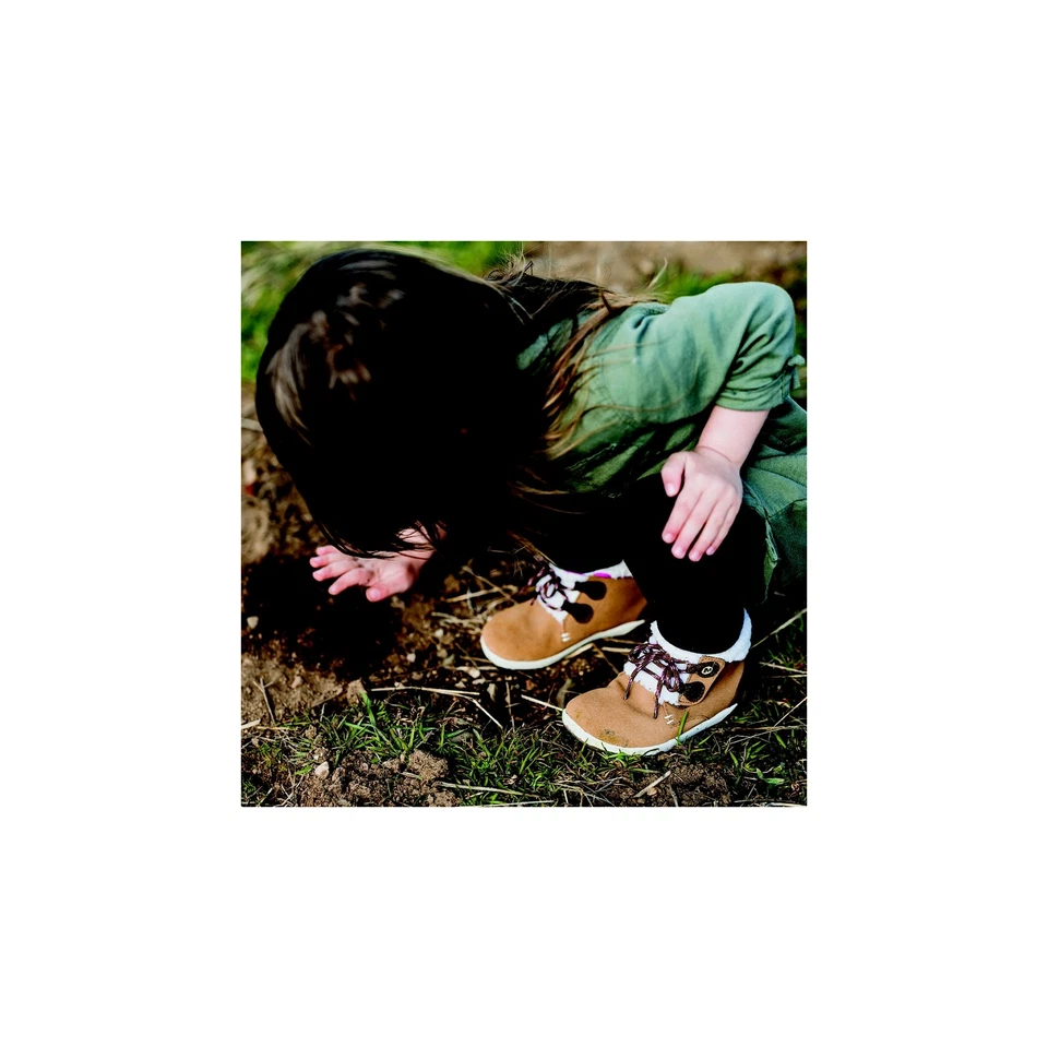 Merrell Boy Bare Steps® Cocoa Jr. Botas de gamuza Foto 2 de 4