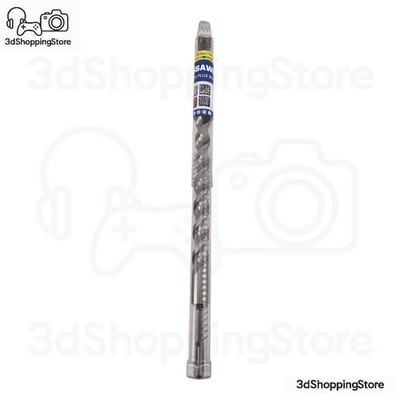 HSAWBIT SDS Plus 20x310mm Hammerbohrer 4-Schneiden für Beton & Stein