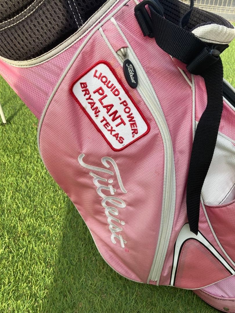 Titleist Pink Golf Bag Men Rare Golf Model Limited Edition VHTF