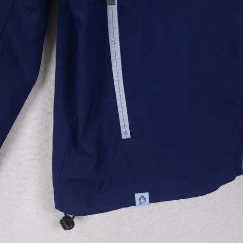 Finn Ryan Full Zip Jacket Mens XL Navy Blue Bank of England Golf Windbreaker image 11