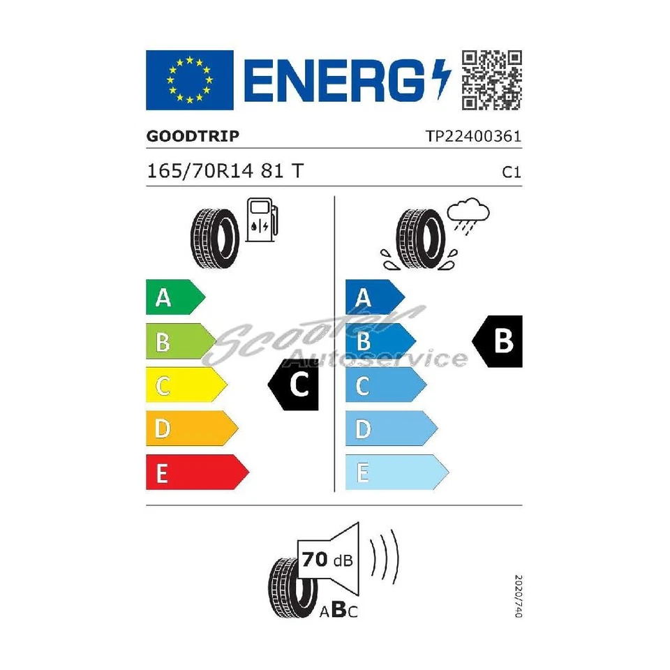 Sommerreifen 165/70 R 14 81T Goodtrip BlueGuard | 35155 - Bild 2 von 4