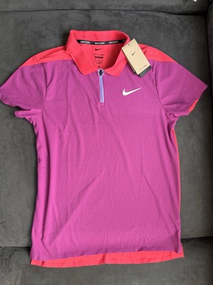 Nike Dri Fit Ultimate Slam ADV New York Tennis Polo Herren Gr.M NEU