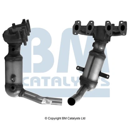 Catalytic Converter Type Approved fits FIAT PANDA 169AXA1A 1.1 03 to 11 BM New - Image 2 of 4