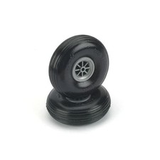 3" Diameter Treaded Tires 2/pkg