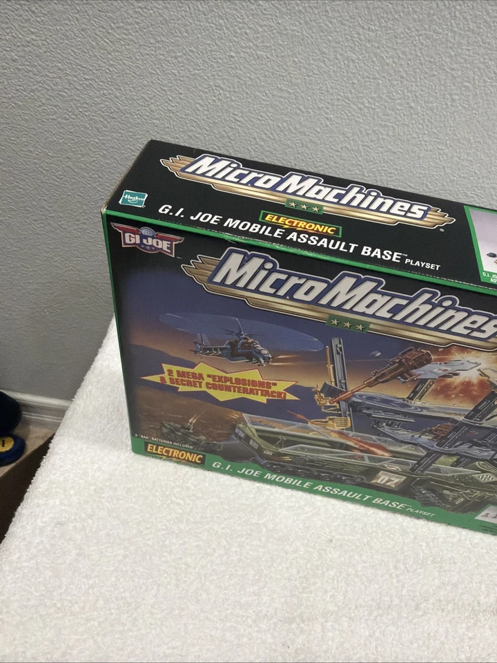 Vintage 1999 GI Joe Mobile Assault Base Playset Micro Machines Sealed 🔥 - Image 4 of 4
