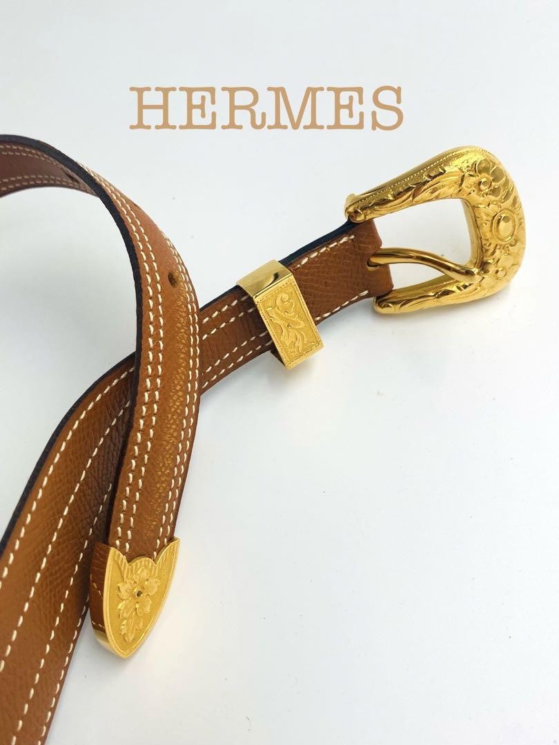 Vintage HERMES belt rare unused collectible luxury accessory