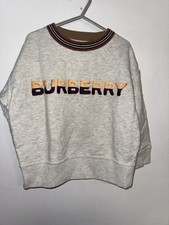 Burberry Kid Teen Logo Print Sweatshirt