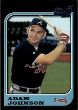 1997 Bowman Adam Johnson Rookie Atlanta Braves #369