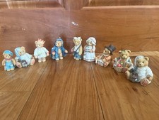 Lot of 9 Cherished Teddies "A Christmas Carol"