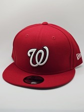 New Era Washington Nationals 9FIFTY Red Snapback Hat Cap