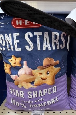 2026 HEB brand Shop Lone Stars  Pillow W/ 5 Mini Star Pillows