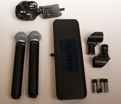 Shure BLX288/B58 Wireless Handheld Microphone System with J11 Band