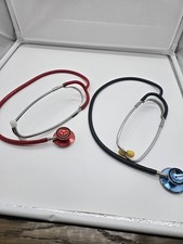 Stethoscope Lot Red Black Prop Pretend Play Costume