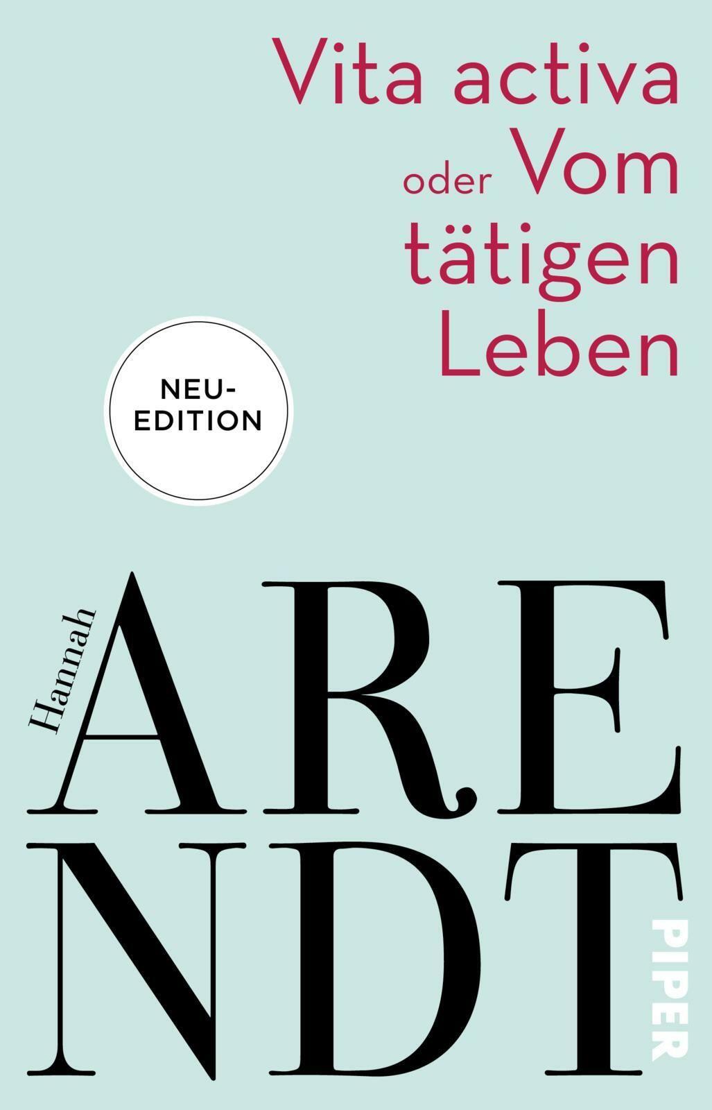 Thumbnail - Vita Activa Oder Vom Tätigen Leben | Buch | 9783492316910